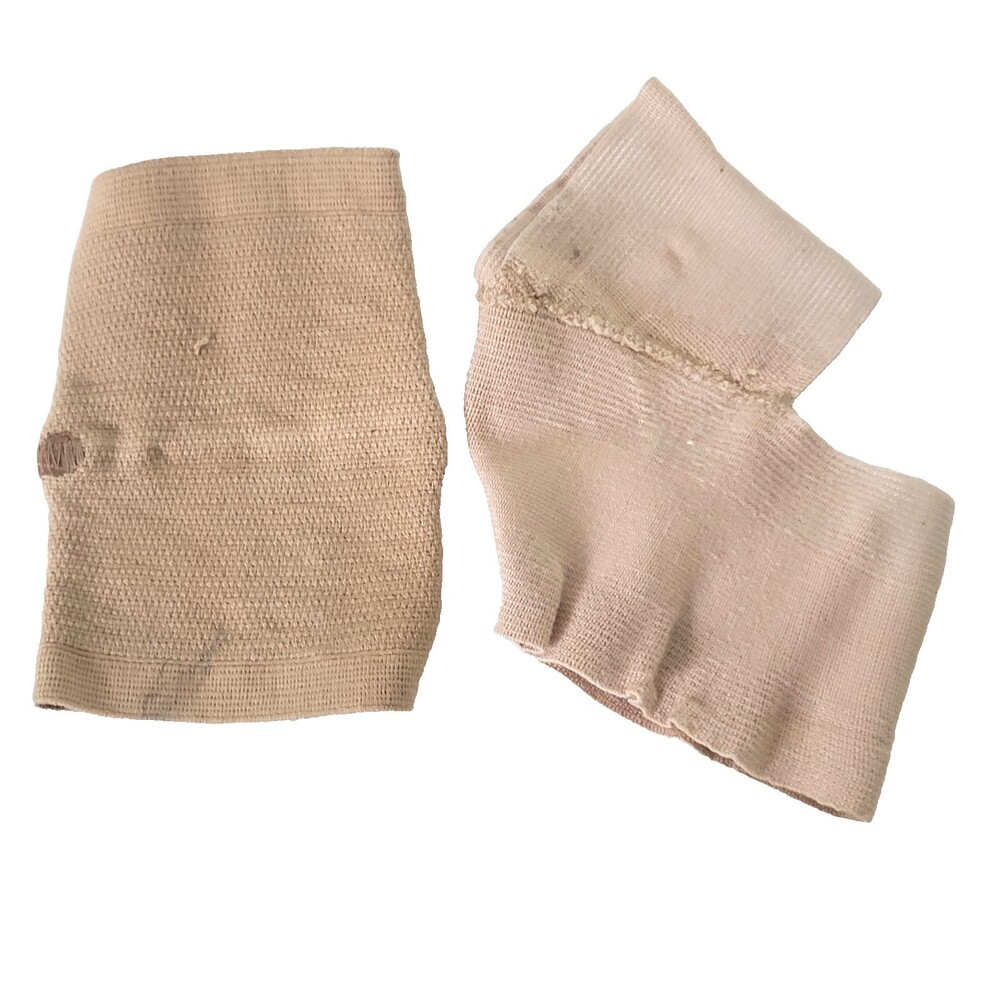 Compression Brace Supports Lot of 2 Elbow Ankle Joint Sport Vintage 1970's